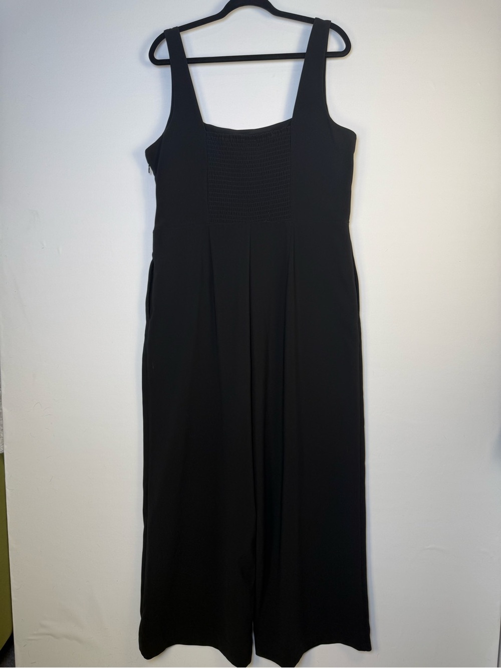 A New Day Women’s Sleeveless Jumpsuit with pockets, Color: Black, Size: XL - Picture 5 of 6